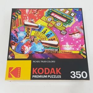 Kodak 350 piece Jigsaw Puzzle Pinball Machine Game
